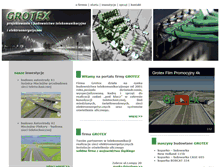 Tablet Screenshot of grotex.eu